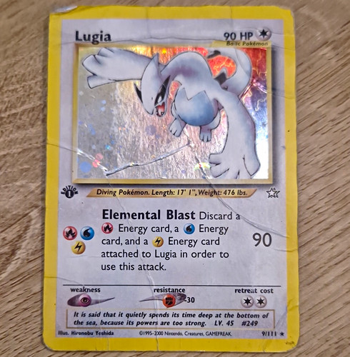 Nintendo pokémon tcg - nintendo, lugia