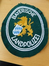 Polizei  bayern Landpolizei Ärmelabzeichen Jacke