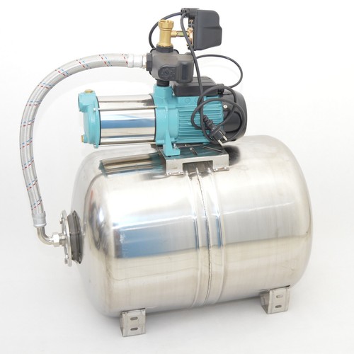 Edelstahl 100l hauswasserwerk - edelstahl,