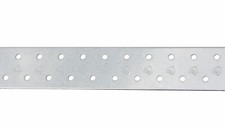 Lochplatten 40 x 1200 x 2,0 mm Rispenband Windrispenband Flachverbinder Verzinkt