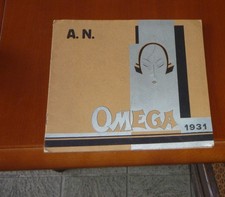 1931 OMEGA Katalog Uhren