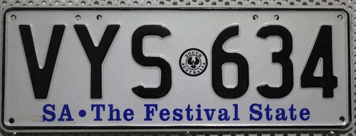 Australien nummernschild - australien, sa