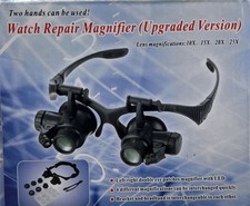 Lupenbrille Brillenlupe Kopflupe 10x 15x 20x 25x