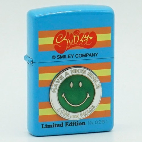 Zippo ölfeuerzeug smiley - zippo,