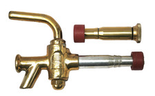 Messing-Zapfhahn - NEU -