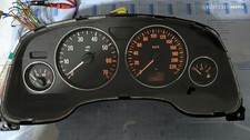 1237 Opel Astra G N-Joy Tacho Kombiinstrument  Chromringe 24451495TK  173690 km