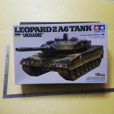 Boden 1/35 TAMIYA Tamiya Leopard 2 A6 Panzer Ukrainische Armee ungebaut