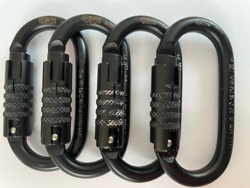 Blacksafe oval steel trilock - oval,