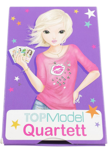 Topmodel spielkarten quartett - topmodel, -spielkarten
