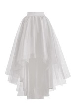 High Low Tüllrock für