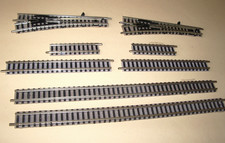 Fleischmann piccolo je 2x 9100, 9101, 9103, 9171  Gleise + Weich.- hell. Gleisb.