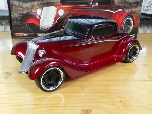 Traxxas hot rod coupe - '33, rot
