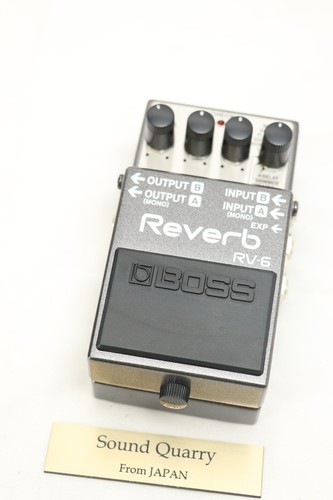 Boss hall effektpedale - rv-6,