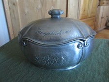 Schöne Zinn Dose -Hausgebackenes-, vermutlich Frieling