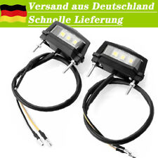 2x 12V LED Kennzeichenleuchte Beleuchtung Nummernschild Anhänger Universal Licht