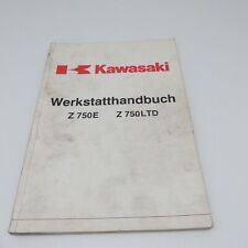 original Kawasaki Z 750 E LTD Werkstatthandbuch Reparaturanleitung Handbuch