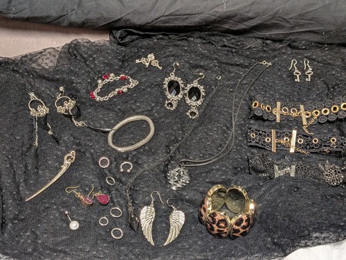 Gemischtes gothic schmuck - gothic,