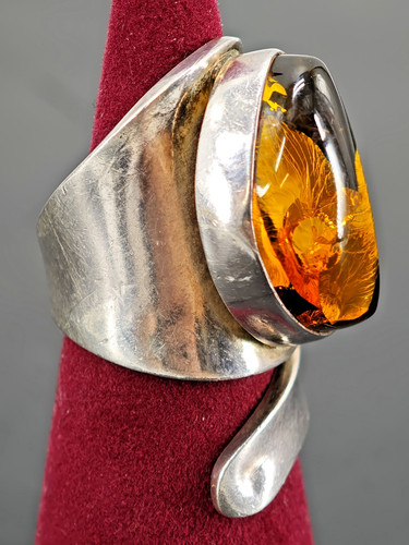 Großer design ring 925 er - design-,