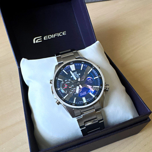 Casio edifice ecb - ecb-s100, quarz