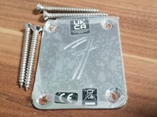 .Fender Player Jazzmaster Chrome  4 Bolt "F" Neck Plate Bolts Guitar
