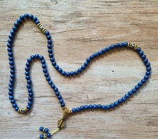 Mala-Kette aus Lapislazuli mit 108 Perlen Malakette Lapiskette