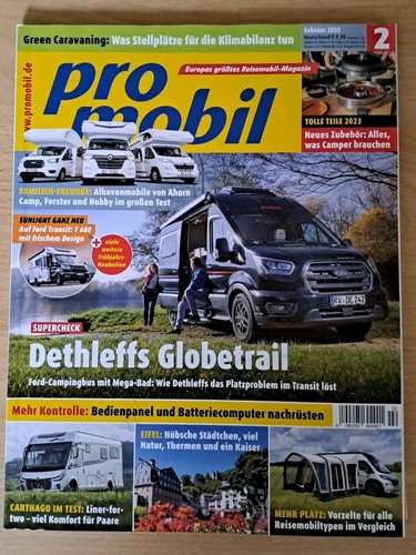 Promobil zeitschrift februar - zeitschrift, 2