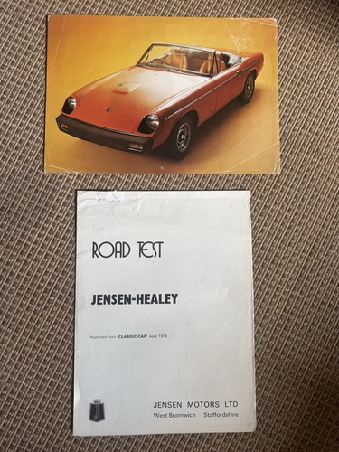 Jensen healey straßentest - -,