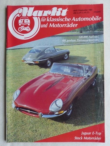 Oldtimer markt heft - oldtimer, 9/1984