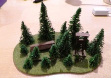 Diorama Hochsitz mit