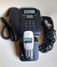 Siemens Gigaset SL785 - analoge Telefonanlage mit Kabel und kabellosem Hörer.