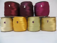 4m Satin Schrägband Atlas , Breite 30 mm, gefalzt, (3)