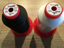 0,02 €/1m)  Stärke 40  Serafilgarn  1200 m  Wasserfest  Farben zu Auswahl