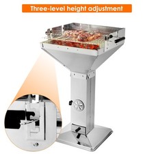 Edelstahl Säulengrill