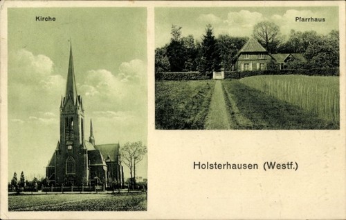 Holsterhausen dorsten in - ak,