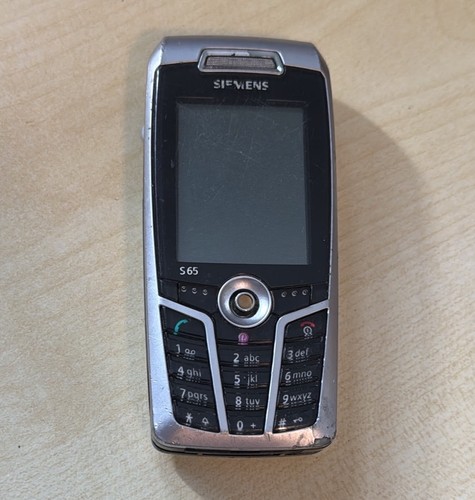 Siemens s65 steel black - steel,