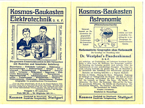 Prospekt werbung reklame - prospekt/werbung/reklame, 1925