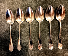 Ein 6er Set antike WMF Efeu