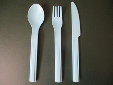 Tupperware 3er-Set Picknick-Besteck Mediterano NEU & unbenutzte Vorführware