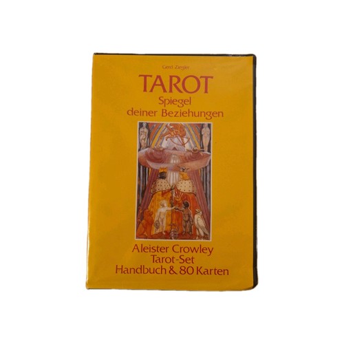 Tarot karten aleister crowley - tarot,
