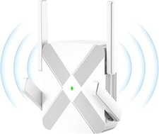 COOYA New 2024 WiFi Extender 1200Gbps Signal Booster Dual Band 5GHz 2.4GHz