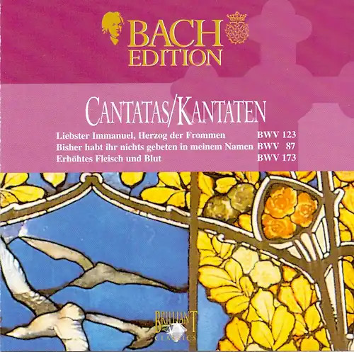 Bach edition cantatas - cantatas, /