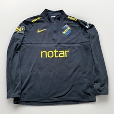 Nike AIK Stockholm Player Style Dri Fit Training Top 1/4 Zip Sweden Very Rare L