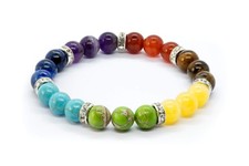 Chakra Armband mit