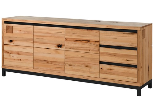 Sideboard kernbuche 210x45x85 - sideboard,