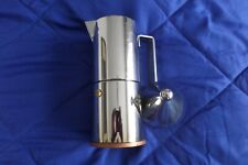 Alessi "La conica" 90002 Espressomaschine 6 Tassen, Edelst. 18/10 glänzend