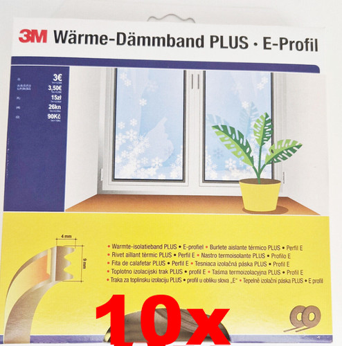 10x 2x3m wärme - 2x3m, wärme-dämmband