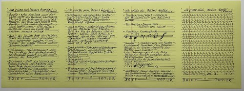 Hanne darboven aufzeichnung - hanne,