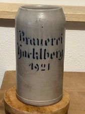 1 l Bierkrug Krug Masskrug Bier Brauerei Hacklberg Passau 1921