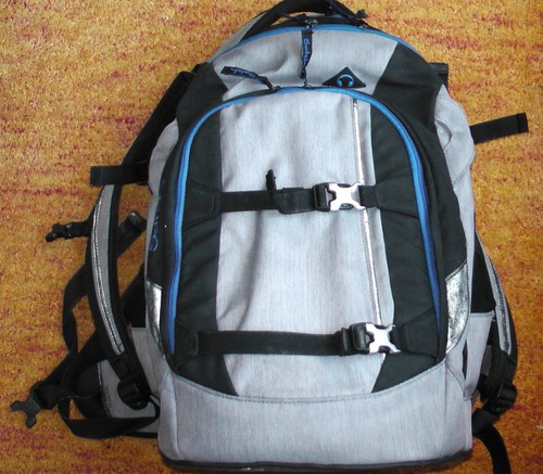 Satch blau grauer - , schul