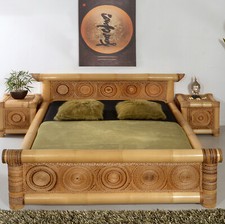 Bambusbett 140x200 rizal - 140x200,